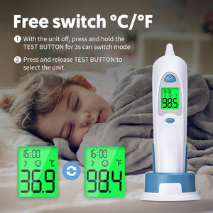 가정용 적외선 의료 아기 온도계 IR 온도계 귀 온도계 제조업체 - Product Image 3
