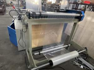 Máquina automática de fabricación de bolsas de compras de plástico de grado alimenticio transparente Ldpe HDPE Pe Pp de sellado en caliente de 4 líneas de corte en frío - Product Image 6