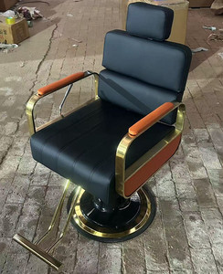 Silla de Peluquería para Salón, Altura Ajustable, Silla de Estilismo de Acero Inoxidable Resistente - Product Image 3