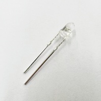 Diode LED F3 Ra>90 8000-10000mcd Ultra Lumineuse 15° 4000-5000K Ra92 CRI 92 3.0-3.2V Lentille Transparente Tête Balle DIP 3mm