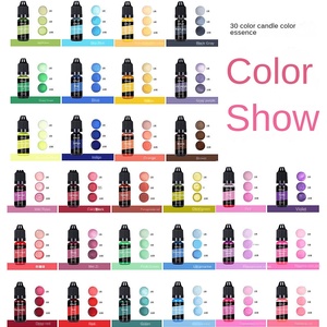 Pigmento de Cera de Soja para Jabón Artesanal, Silicona Especial, 36 Colores, Esencia de Color para Velas - Product Image 6