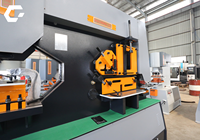Machine hydraulique robuste pour le poinçonnage, le cisaillement, le rainurage et la découpe de profilés métalliques