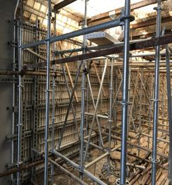 고강도 ABS 플라스틱 프레임워크 기둥 조절식 사각 기둥 거푸집 시스템 - Product Image 3