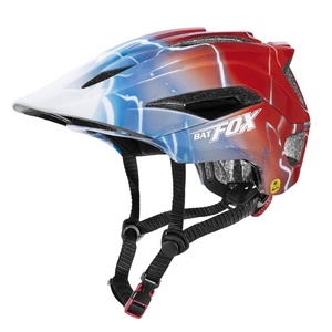 Casco Deportivo Integral con Espejo para Niños BATFOX, para Bicicleta, Patinaje sobre Ruedas, Protector de Barbilla Anticolisión, Diseño de Dibujos Animados para Niños - Product Image 5