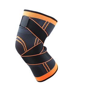 Penyangga Lutut Profesional JINGBA Unisex, Dapat Disesuaikan, Fleksibel, Bernapas, Pelindung Lutut untuk Bola Voli, Sabuk Pelindung Olahraga - Product Image 2