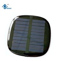 Panneau solaire époxy imperméable 0,4W Mini panneaux solaires Chargeur d'alimentation 5V Panneau solaire encapsulé dans de l'époxy ZW-5656-R