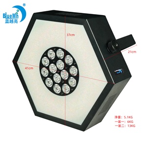 Haute qualité 14x10W RGBW 252x0.5W blanc et blanc chaud en option LED ange étoile mariage événement Club salle de réunion <span class=keywords><strong>Studio</strong></span> éclairage - Product Image 4