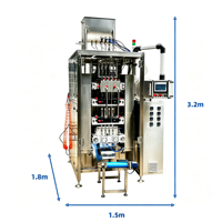 Vente directe d'usine de machine d'emballage verticale entièrement automatique à grande vitesse pour liquides, adaptée à la gelée, au jus et à l'eau de bouche