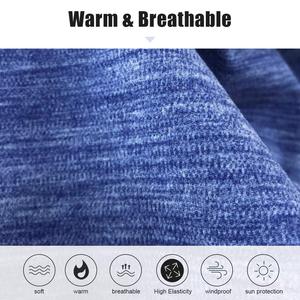 2 Packs de cache-cou d'hiver en polyester <span class=keywords><strong>polaire</strong></span> et couvre-masque coupe-vent pour hommes et femmes par temps froid - Product Image 4