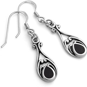 Pendientes de Lágrima Huecos Estilo Coreano para Mujer, Elegantes Pendientes Colgantes, Joyería Chic Minimalista, Accesorio de Moda para Uso Diario - Product Image 1