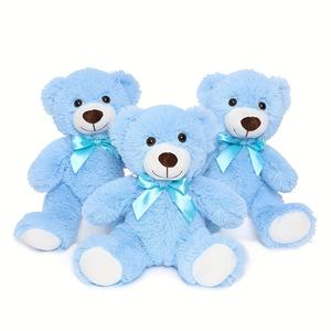 Toptan yüksek kalite sıcak özelleştirmek çok renkli Teddy Bear şerit ile peluş oyuncaklar Gift che oyuncak ayı hediye için doldurulmuş - Product Image 2