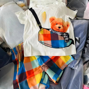 <span class=keywords><strong>Abbigliamento</strong></span> per Bambini Misto Nuova Collezione Estiva T-shirt per Bambini Manica Corta Vestito da Principessa per Bambina - Product Image 1