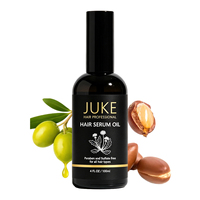 Sérum capillaire professionnel sans rinçage à base de plantes OEM/ODM avec huile d'argan et huile d'olive, qualité salon, pour tous types de cheveux