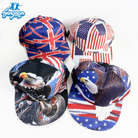 Nuevas Gorras Personalizadas Estilo Country de Alta Calidad, 6 Paneles, Visera Plana, 100% Poliéster, Bordado 3D con Letras