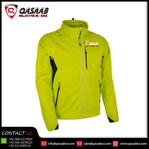 Chaqueta cortavientos de invierno para hombre, chaquetas Softshell transpirables impermeables con cierre de cremallera ligeras y personalizadas con cuello levantado para exteriores - Product Image 4