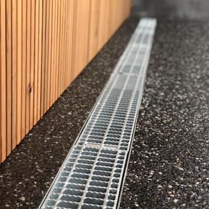 Grilles de drainage antidérapantes en acier galvanisé, couvercles de tranchées en acier au carbone, garantie 1 an, haute capacité de charge - Product Image 1