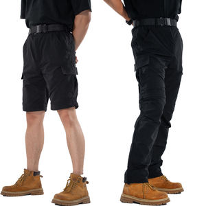 Pantalones Tácticos 2 en 1 de Secado Rápido para <span class=keywords><strong>Hombre</strong></span>, Pantalones Cargo Cortos Desmontables, Ligeros, de Cintura Media, para Senderismo, Caza y Trabajo - Product Image 3