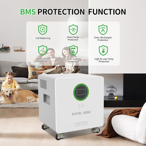DATOUBOSS 6,2 kW onduleur solaire hybride à onde sinusoïdale <span class=keywords><strong>pure</strong></span> 16Kwh batterie Lifepo4 tout-en-un système de stockage d'énergie solaire pour la maison - Product Image 2