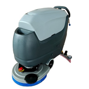เครื่องขัดพื้นแบบเดินตาม ขนาด 21 นิ้ว สำหรับงานอุตสาหกรรมและพาณิชย์ ใช้พลังงานแบตเตอรี่ เหมาะสำหรับทำความสะอาดพื้นคลังสินค้า - Product Image 2