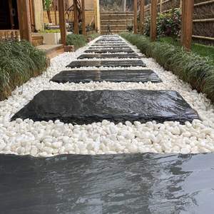 Usine En Gros Pierre Naturelle Moderne Pas À Pas 100% <span class=keywords><strong>Ardoise</strong></span> Naturelle Écologique Durable <span class=keywords><strong>Grande</strong></span> Taille pour Cour Villas Jardins - Product Image 1