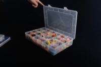 Organisateur de petits appareils portables rectangulaires, boîte d'emballage personnalisable en plastique PP transparent pour produits ménagers