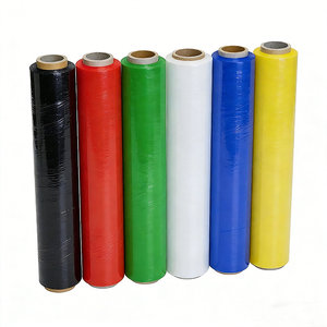 Film étirable LLDPE souple haute résistance 98 jauges, résistant à l'humidité, qualité industrielle, pour emballage de palettes, directement de l'usine - Product Image 1