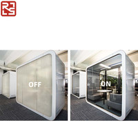 Film intelligent auto-adhésif PDLC à intensité variable pour vitres, protection de la vie privée, décoratif pour fenêtres d'hôtel