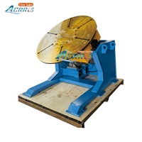 Plateau tournant de soudage robuste en acier inoxydable 1000 kg, 750 W, à fréquence variable, télécommande, positionneur de soudage 1 tonne à vendre