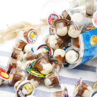 Prix usine en gros Star Cup 1000g petite tasse chocolat tasse Sandwich Biscuit baril collations pour enfants