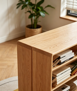 Modern Solid Wood Living Room <b>Cabinet</b> Scandinavian Style <b>Storage</b> Furniture with Multi-Purpose Design for <b>Bedroom</b> and Home Use - Product Image 3
