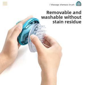 Brosse à cheveux ionique en polypropylène 4G pour usage domestique, nettoyage du <span class=keywords><strong>cuir</strong></span> <span class=keywords><strong>chevelu</strong></span>, anti-démangeaisons, massage, lavage des cheveux, outil de grattage du <span class=keywords><strong>cuir</strong></span> <span class=keywords><strong>chevelu</strong></span> Zhuoke - Product Image 4
