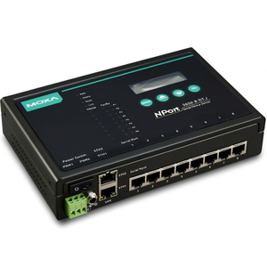 Servidor de Dispositivos Seriales Moxa NPort 5650-8-DT-J, Módulo de Comunicación Ethernet de 8 Puertos - Product Image 2