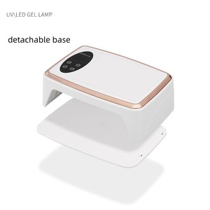 מנורת ציפורניים uv בעוצמה גבוהה 380w 2 ב-1 עם משענת זרוע של חומרים חדשים מחיר טוב תחנת מייבש לק - Product Image 4