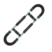 Barra de Ejercicio Multifuncional Ajustable en Forma de U para Músculos del Pecho y Brazos para Hombre, No Plegable, Equipo de Entrenamiento para Uso Doméstico