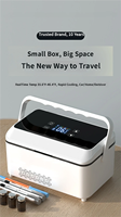 Mini-réfrigérateur portable intelligent à affichage numérique pour insuline, rechargeable par USB, 5,3 litres, température constante pour médicaments
