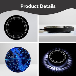Lampe de <span class=keywords><strong>table</strong></span> flottante à lévitation magnétique multicolore, changement de couleur RVB, rechargeable, commande tactile - Product Image 6
