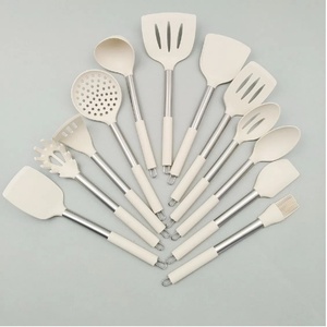 Ustensiles de cuisine en silicone haute résistance : louche à soupe, spatule, cuillère, cuillère à soupe, ensemble d'ustensiles de cuisine pour la cuisine - Product Image 1
