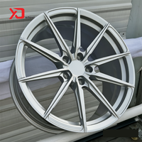 Jantes de voiture de course forgées à profil profond concave, jantes de voiture de tourisme 5x112 5x120 5x114.3 18 19 20 21 22 23 pouces argentées pour M3 M4 M5