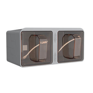 ชุดภาชนะใส่เครื่องเทศติดผนัง Baiqi ขนาด M ฝาเปิดแบบพลิก ปิดสนิท มองเห็นได้ แขวนได้ ปลอดสาร BPA ปลอดภัยสำหรับอาหาร ป้องกันความชื้น - Product Image 4