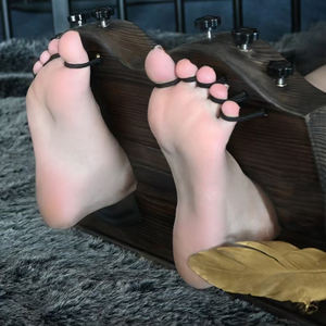 Restricción de Tobillo de Madera, Juego de Auto-Bondage, Estimulación de Dedos, Herramientas de Castigo, Juguetes Sexuales, Entrenamiento <span class=keywords><strong>BDSM</strong></span>, Grilletes, Estimulación de Pies para Parejas - Product Image 6