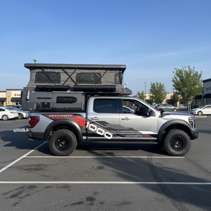 Camper de camionnette moderne pliable et léger sur mesure en aluminium avec lits superposés pour pick-up - Product Image 1
