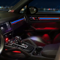 KYNCHO pour Porsche Cayenne 9Y0 : éclairage d'ambiance LED intelligent pour voiture avec éclairage intérieur Symphony, éclairage d'ambiance automobile