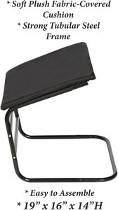 Reposapiés Ergonómico Acolchado <span class=keywords><strong>para</strong></span> Silla, Sofá o Sillón, Elevador de <span class=keywords><strong>Piernas</strong></span> <span class=keywords><strong>para</strong></span> Debajo del Escritorio - Product Image 4