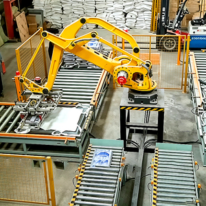 Robot <span class=keywords><strong>de</strong></span> palettisation intelligent pour l'emballage automatisé <span class=keywords><strong>de</strong></span> <span class=keywords><strong>bicarbonate</strong></span> <span class=keywords><strong>de</strong></span> <span class=keywords><strong>soude</strong></span> en sacs <span class=keywords><strong>de</strong></span> 25 <span class=keywords><strong>kg</strong></span> et 40 <span class=keywords><strong>kg</strong></span> - Product Image 2