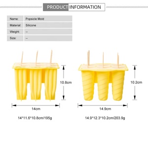 Tùy Chỉnh 6 Khoang Silicone <span class=keywords><strong>Ice</strong></span> <span class=keywords><strong>Cream</strong></span> Popsicle Khuôn Xoắn Ốc Tự Làm Sữa Chua Thanh Trái Cây <span class=keywords><strong>Ice</strong></span> Khay Với <span class=keywords><strong>Ice</strong></span> <span class=keywords><strong>Cream</strong></span> Sticks - Product Image 3