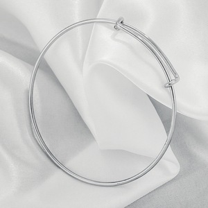 Bracelet en acier inoxydable, réglable par poussée et traction, unisexe, accessoire de bijouterie DIY - Product Image 2