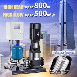 DEHUIKE CDLF OEM Pompe <span class=keywords><strong>de</strong></span> surpression électrique haute pression 10HP verticale multi-étages en acier inoxydable pour eau et liquides alimentaires - Product Image 6