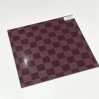 Panneau acrylique en forme de damier OLIDA Factory 1220*2440mm, résistant aux chocs, écologique, pour la découpe artisanale et la décoration