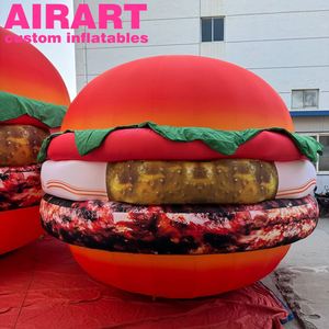 Modelo de Hamburguesa Gigante Inflable Simulada para Campañas Publicitarias de Restaurantes de Comida Rápida, Decoración para Festivales Gastronómicos - Product Image 6