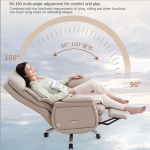 Sedia da ufficio elettrica moderna e intelligente, sedia da ufficio ergonomica <span class=keywords><strong>in</strong></span> <span class=keywords><strong>pelle</strong></span> <span class=keywords><strong>con</strong></span> <span class=keywords><strong>schienale</strong></span> <span class=keywords><strong>alto</strong></span> e massaggio airbag a 8 punti - Product Image 6
